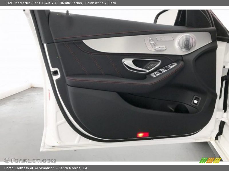 Polar White / Black 2020 Mercedes-Benz C AMG 43 4Matic Sedan