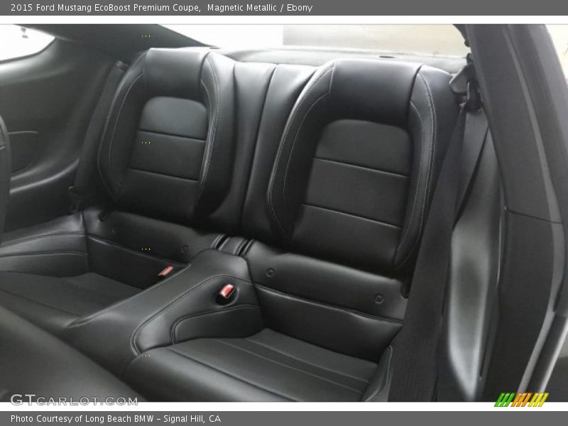 Magnetic Metallic / Ebony 2015 Ford Mustang EcoBoost Premium Coupe