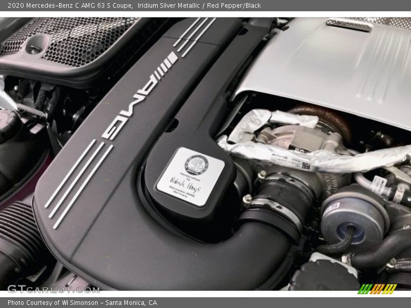  2020 C AMG 63 S Coupe Engine - 4.0 Liter AMG biturbo DOHC 32-Valve VVT V8