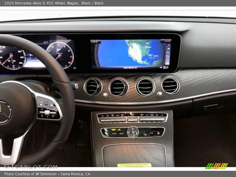 Controls of 2020 E 450 4Matic Wagon