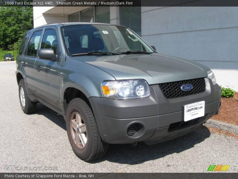 Titanium Green Metallic / Medium/Dark Flint 2006 Ford Escape XLS 4WD