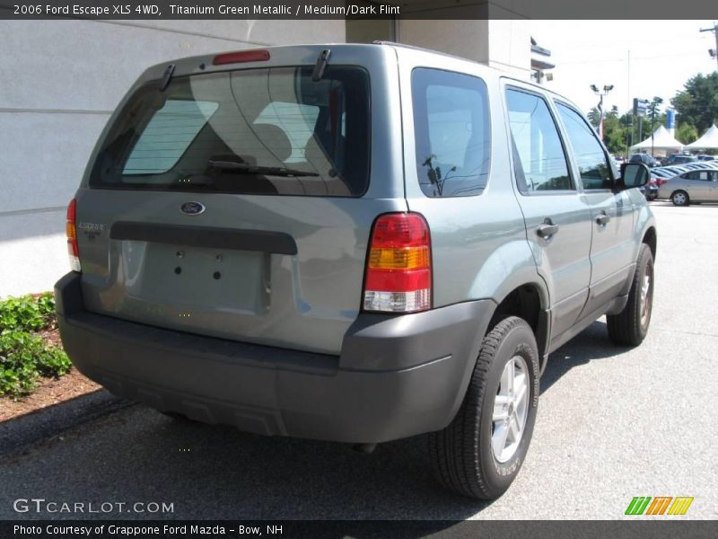 Titanium Green Metallic / Medium/Dark Flint 2006 Ford Escape XLS 4WD