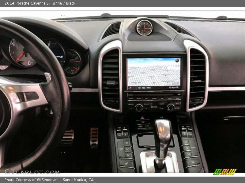 White / Black 2014 Porsche Cayenne S