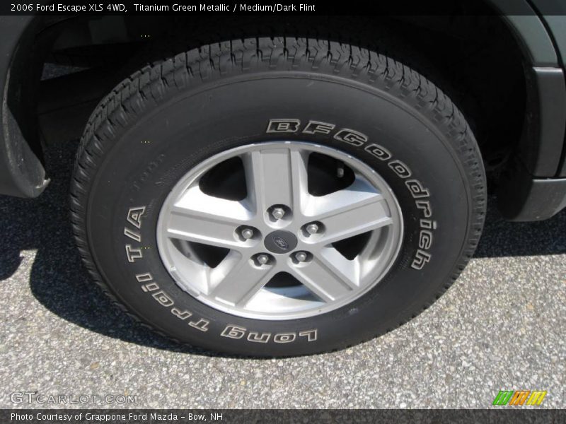 Titanium Green Metallic / Medium/Dark Flint 2006 Ford Escape XLS 4WD