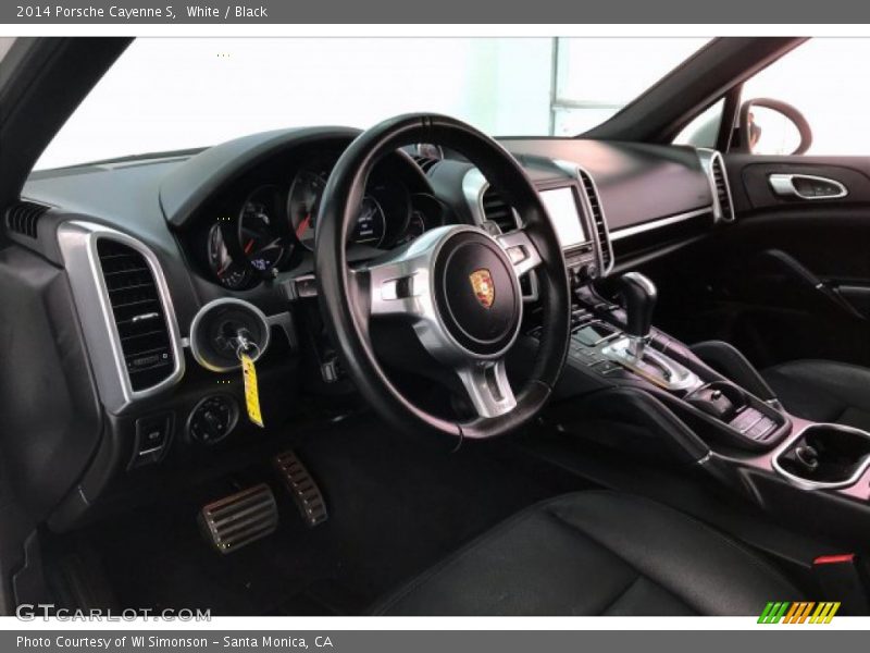 White / Black 2014 Porsche Cayenne S