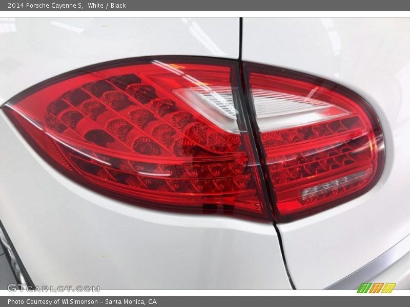 White / Black 2014 Porsche Cayenne S