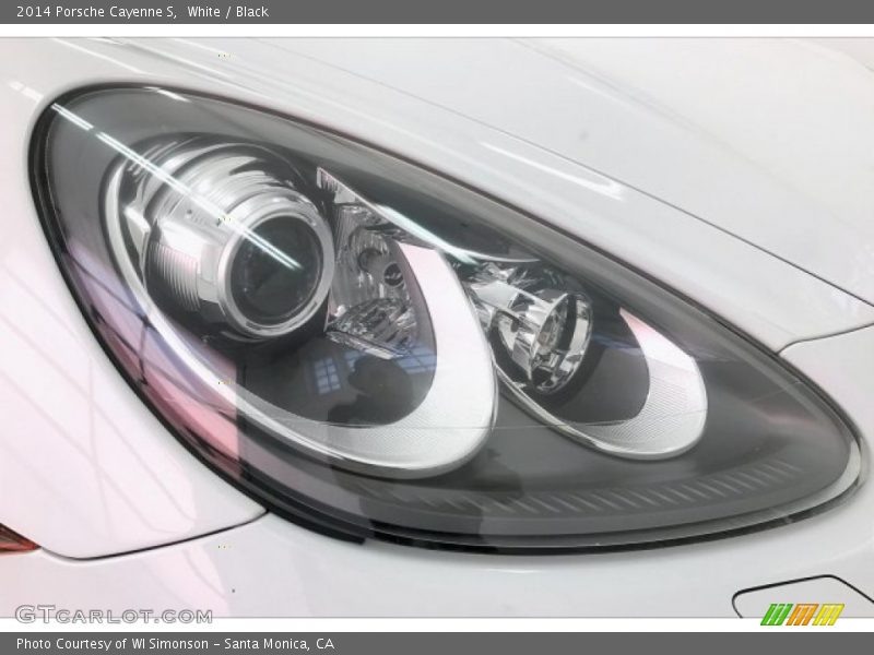 White / Black 2014 Porsche Cayenne S
