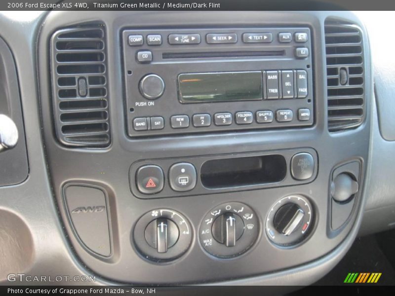 Titanium Green Metallic / Medium/Dark Flint 2006 Ford Escape XLS 4WD