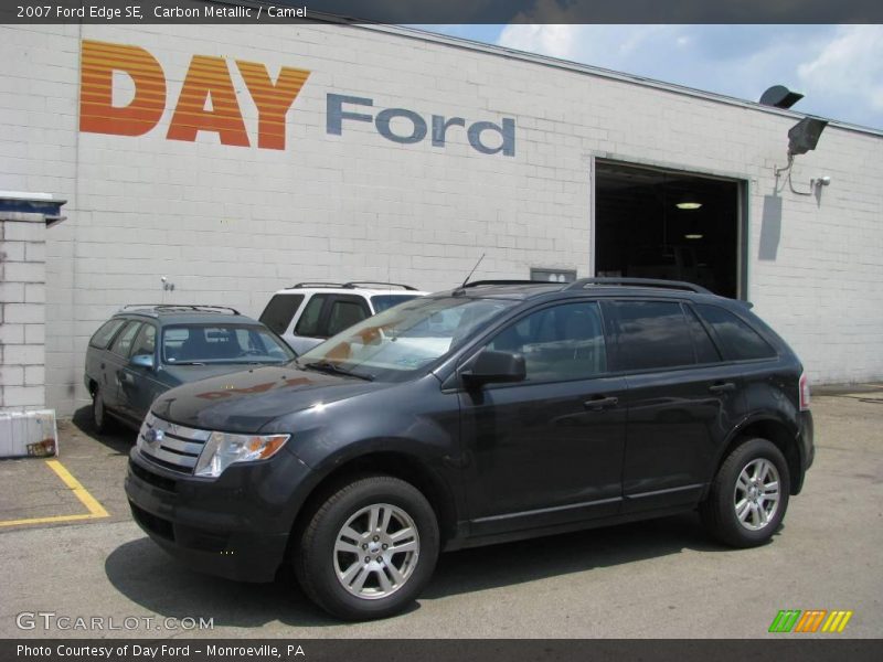 Carbon Metallic / Camel 2007 Ford Edge SE