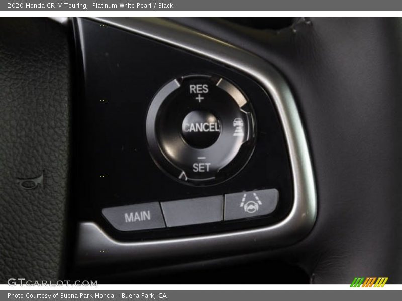 Platinum White Pearl / Black 2020 Honda CR-V Touring