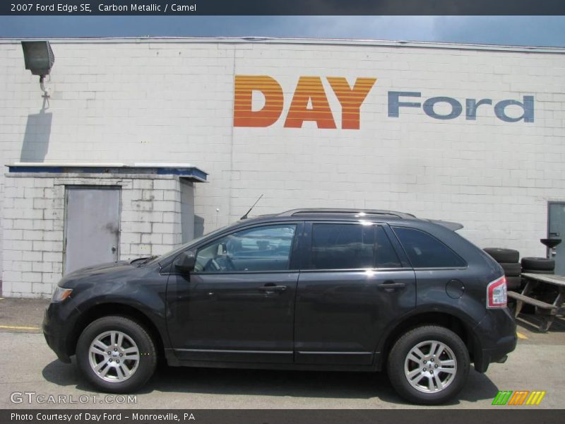 Carbon Metallic / Camel 2007 Ford Edge SE