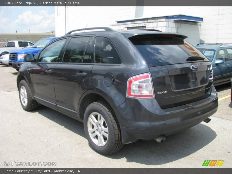 Carbon Metallic / Camel 2007 Ford Edge SE