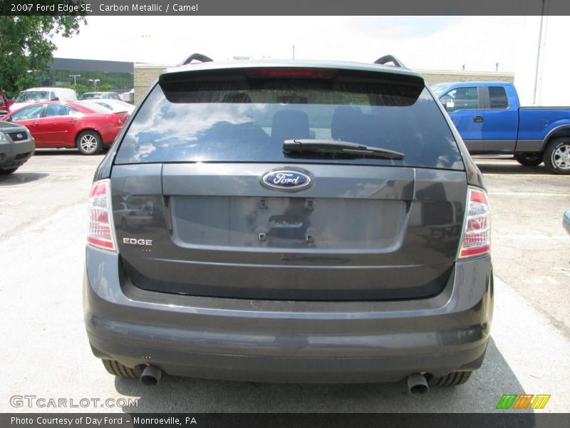 Carbon Metallic / Camel 2007 Ford Edge SE