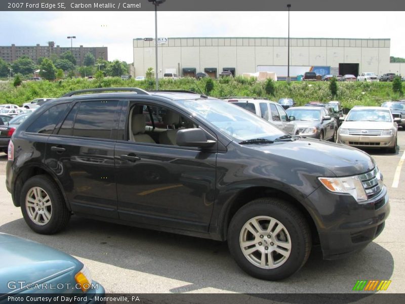 Carbon Metallic / Camel 2007 Ford Edge SE