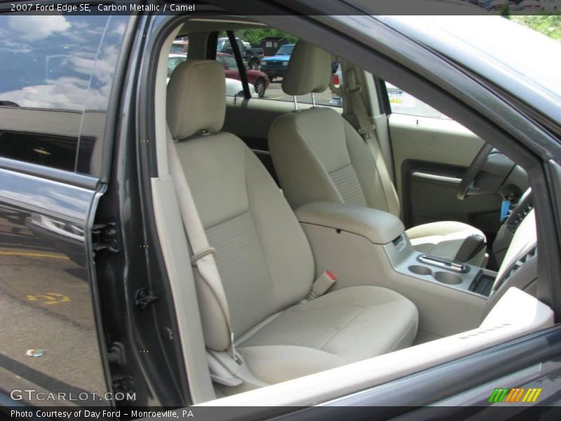 Carbon Metallic / Camel 2007 Ford Edge SE