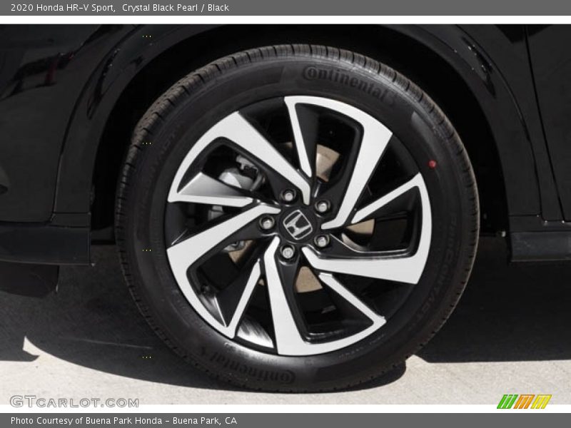 Crystal Black Pearl / Black 2020 Honda HR-V Sport
