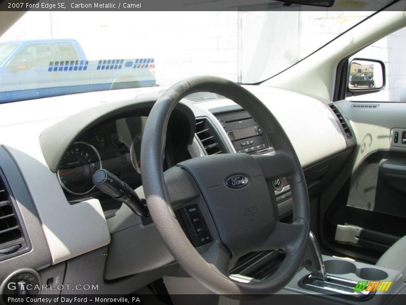 Carbon Metallic / Camel 2007 Ford Edge SE