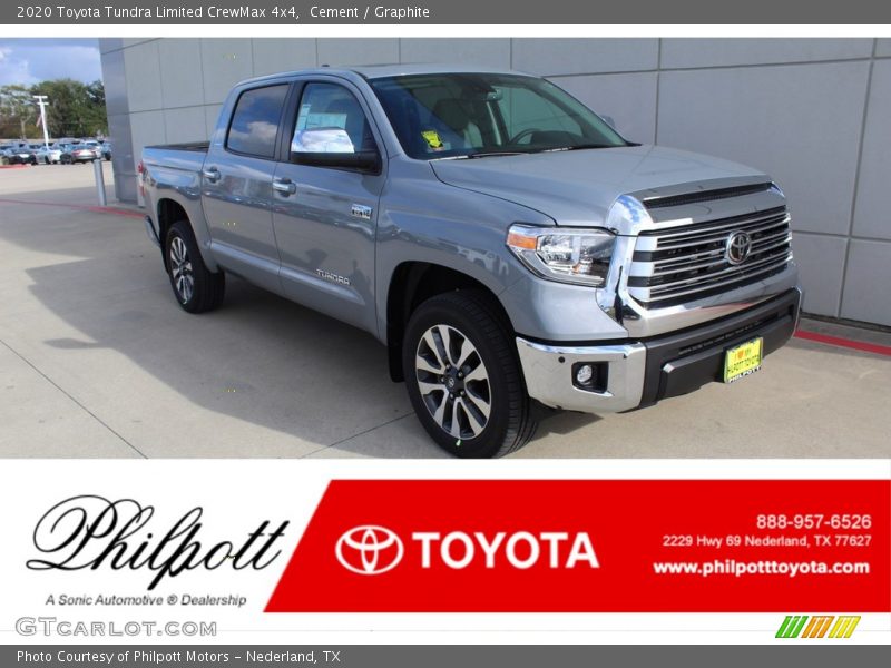 Cement / Graphite 2020 Toyota Tundra Limited CrewMax 4x4