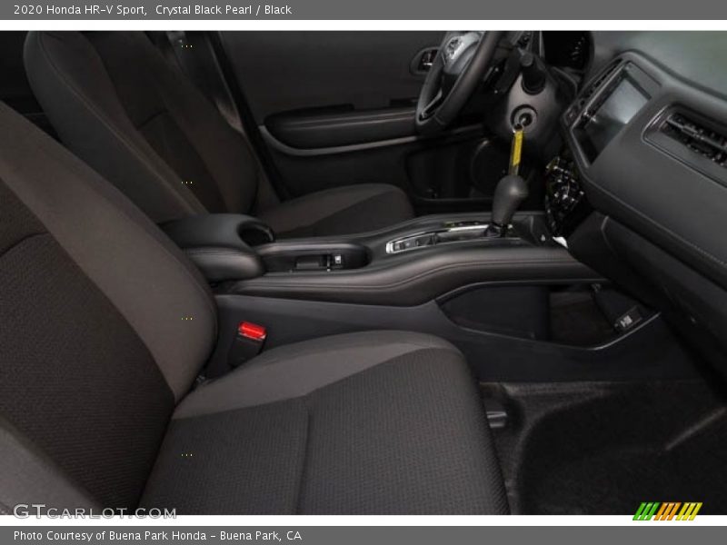 Crystal Black Pearl / Black 2020 Honda HR-V Sport