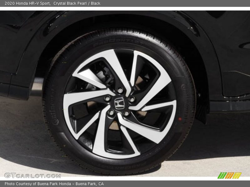 Crystal Black Pearl / Black 2020 Honda HR-V Sport