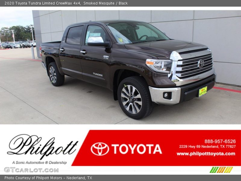 Smoked Mesquite / Black 2020 Toyota Tundra Limited CrewMax 4x4