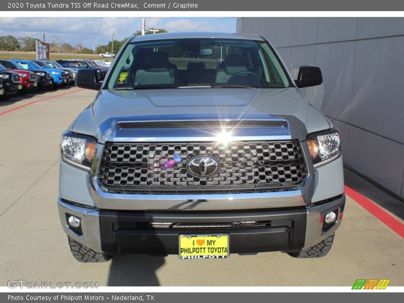 Cement / Graphite 2020 Toyota Tundra TSS Off Road CrewMax