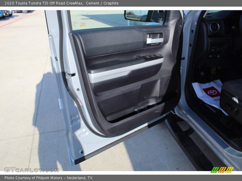 Cement / Graphite 2020 Toyota Tundra TSS Off Road CrewMax