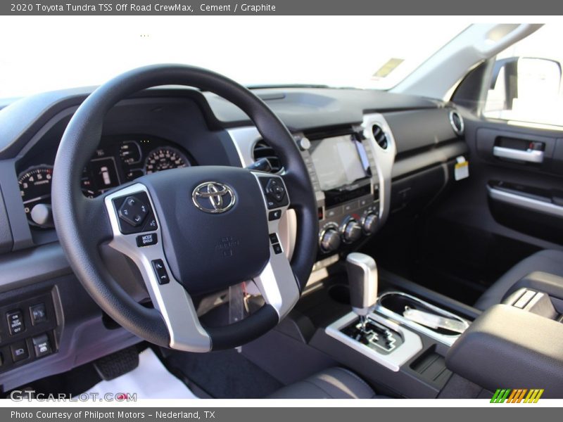 Cement / Graphite 2020 Toyota Tundra TSS Off Road CrewMax