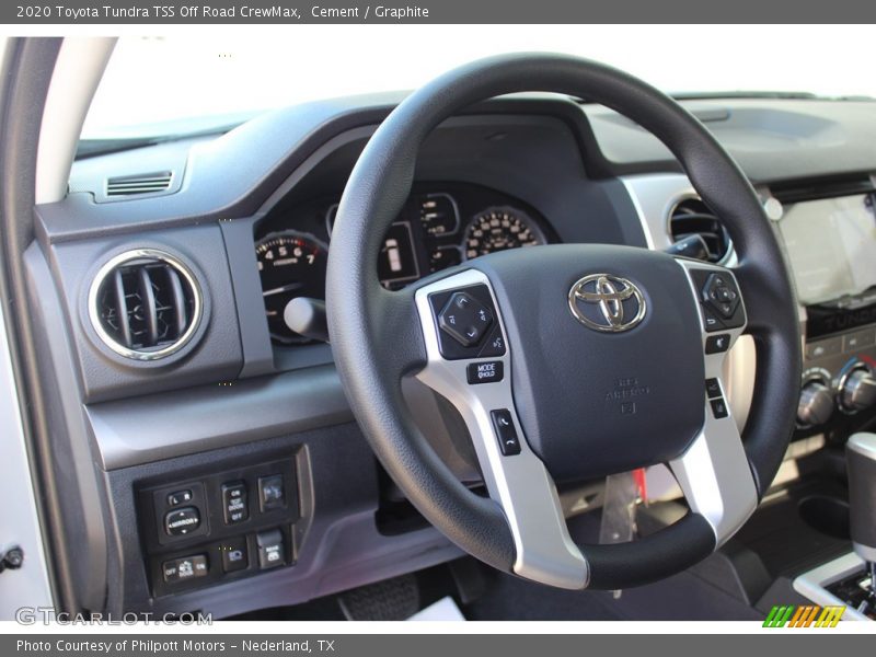 Cement / Graphite 2020 Toyota Tundra TSS Off Road CrewMax