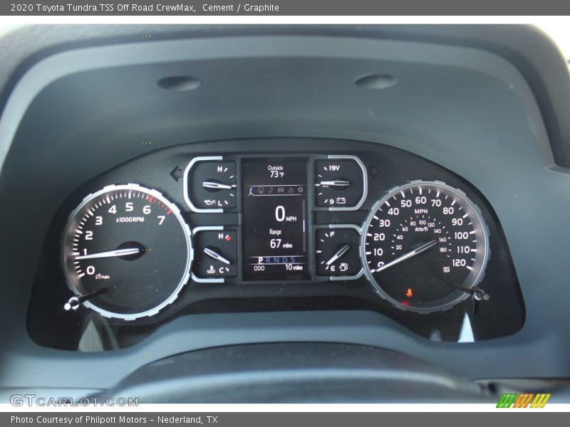 Cement / Graphite 2020 Toyota Tundra TSS Off Road CrewMax