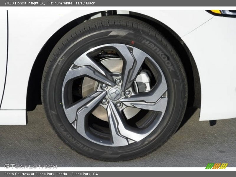 Platinum White Pearl / Black 2020 Honda Insight EX