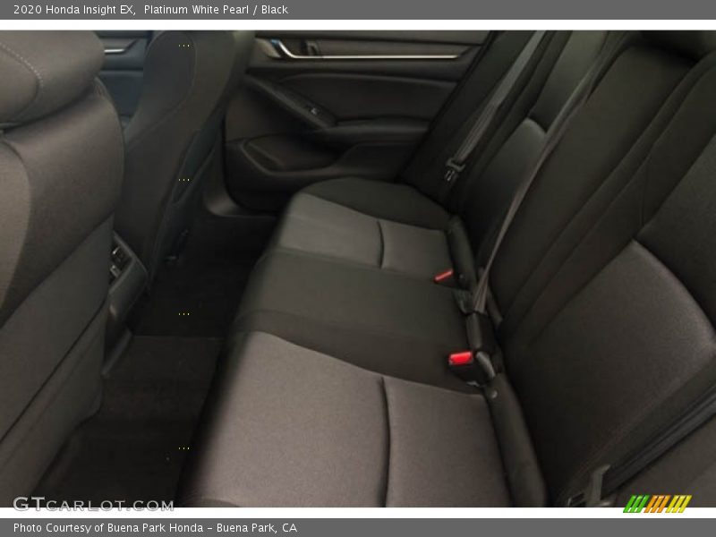 Platinum White Pearl / Black 2020 Honda Insight EX