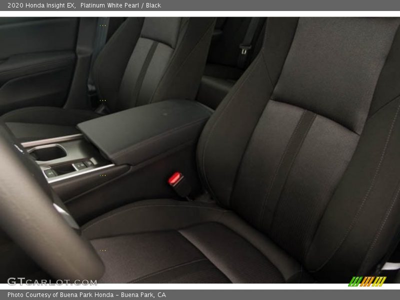 Platinum White Pearl / Black 2020 Honda Insight EX