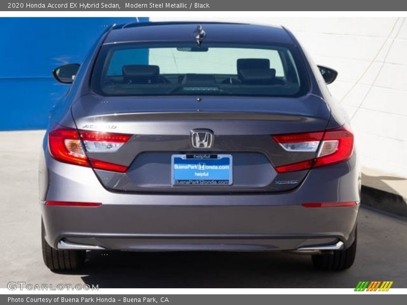 Modern Steel Metallic / Black 2020 Honda Accord EX Hybrid Sedan