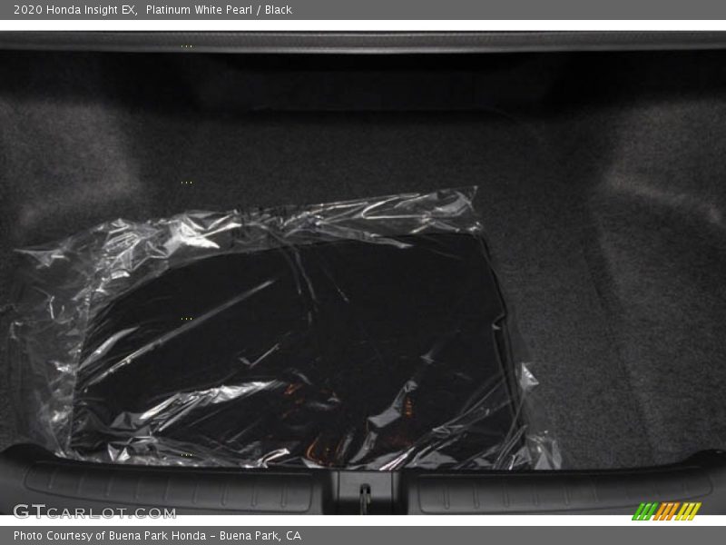 Platinum White Pearl / Black 2020 Honda Insight EX