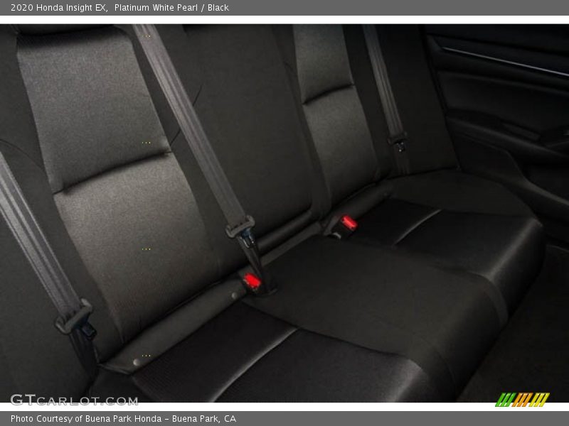 Platinum White Pearl / Black 2020 Honda Insight EX