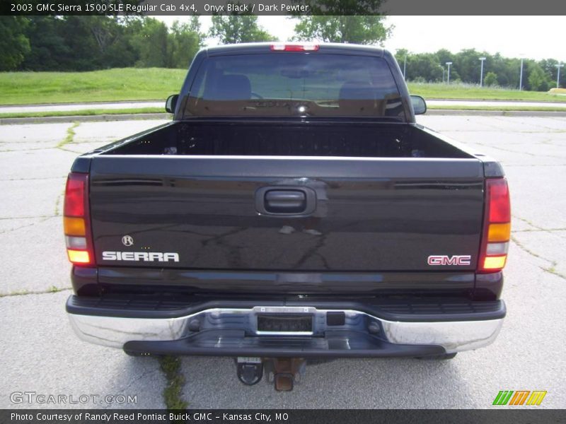 Onyx Black / Dark Pewter 2003 GMC Sierra 1500 SLE Regular Cab 4x4