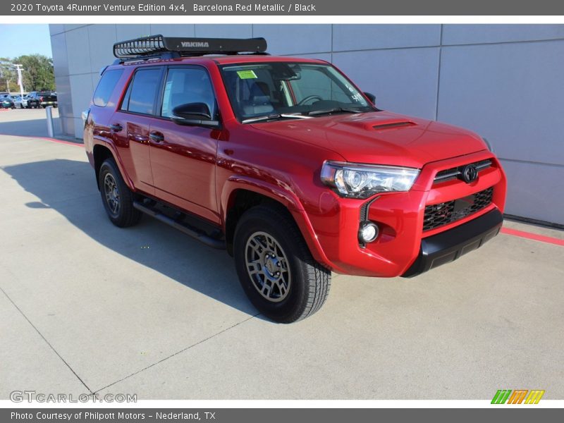 Barcelona Red Metallic / Black 2020 Toyota 4Runner Venture Edition 4x4