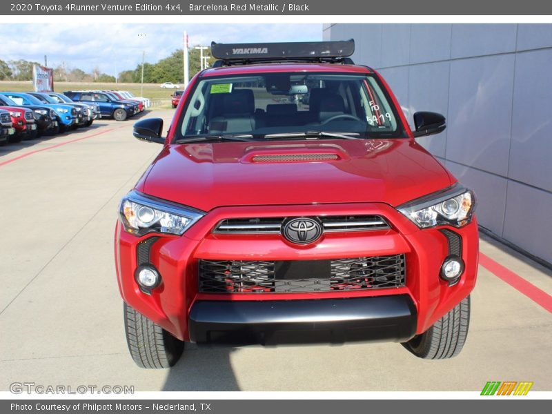 Barcelona Red Metallic / Black 2020 Toyota 4Runner Venture Edition 4x4