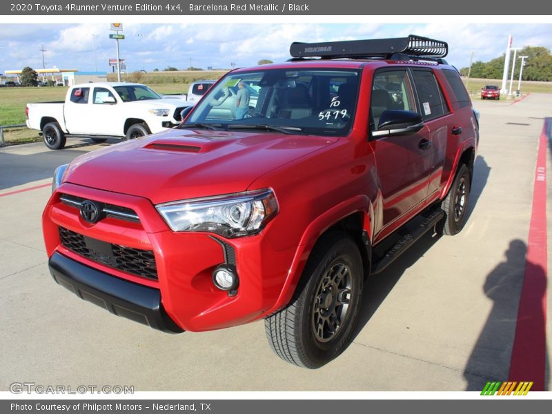 Barcelona Red Metallic / Black 2020 Toyota 4Runner Venture Edition 4x4