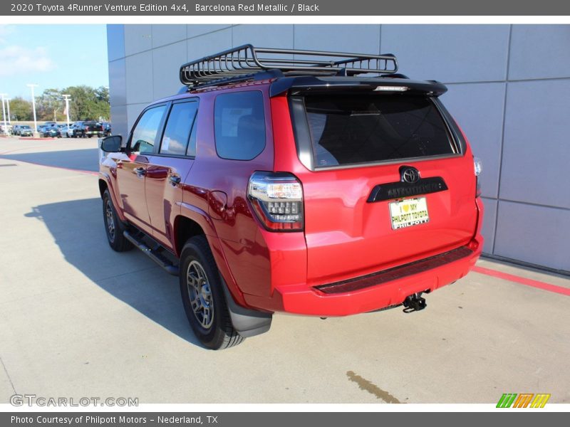 Barcelona Red Metallic / Black 2020 Toyota 4Runner Venture Edition 4x4