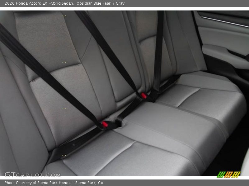 Obsidian Blue Pearl / Gray 2020 Honda Accord EX Hybrid Sedan