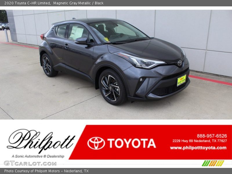 Magnetic Gray Metallic / Black 2020 Toyota C-HR Limited