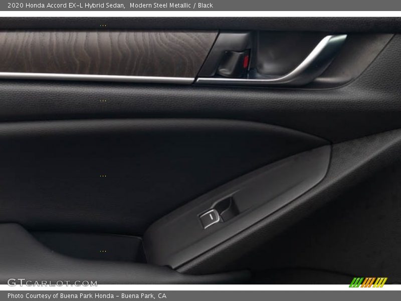 Modern Steel Metallic / Black 2020 Honda Accord EX-L Hybrid Sedan