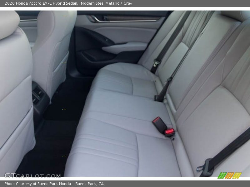 Modern Steel Metallic / Gray 2020 Honda Accord EX-L Hybrid Sedan