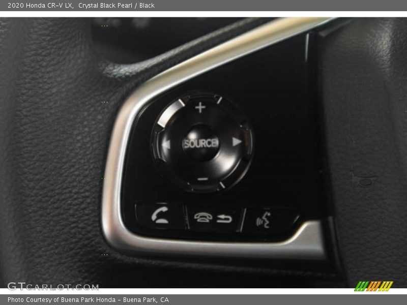 Crystal Black Pearl / Black 2020 Honda CR-V LX