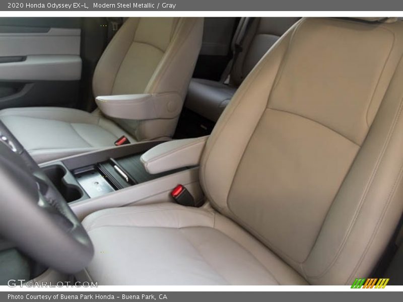 Front Seat of 2020 Odyssey EX-L