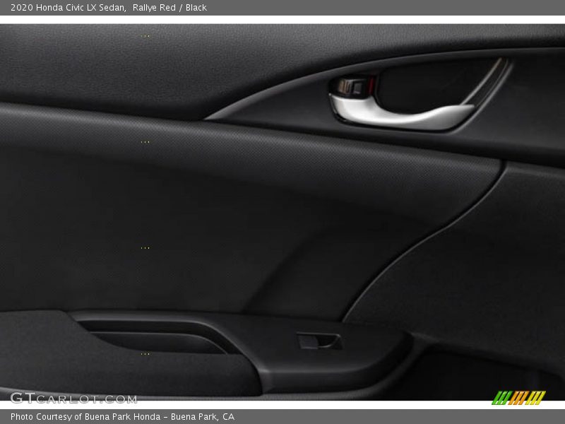Rallye Red / Black 2020 Honda Civic LX Sedan
