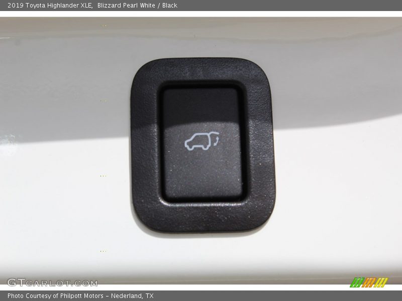 Blizzard Pearl White / Black 2019 Toyota Highlander XLE