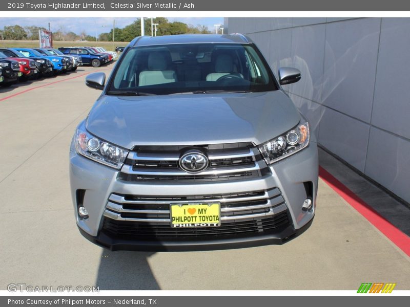 Celestial Silver Metallic / Ash 2019 Toyota Highlander Limited